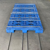 Paleta de Plástico Modular de 3 Niveles, 96x48, HDPE Reciclado, Resistente, Entrada de 4 Vías, No Estándar, para Uso Industrial en EE. UU.
