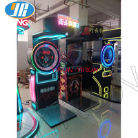 Machine de boxe interactive à pièces YIRUN pour intérieur, jeu d'arcade électronique, machine de boxe à prix d'usine
