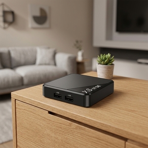 XS97 Allwinner H313 Quad Core 4K Android 10 <span class=keywords><strong>Smart</strong></span> <span class=keywords><strong>TV</strong></span> Box con WiFi de Doble Banda para Control Remoto Infrarrojo, Aplicaciones Gratuitas - Product Image 1