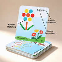 Montessori UBM DL-537 Houten Educatief Magnetisch Visspel Kleur Sorteerstokjes Schijven Emmerset voor Baby Peuter Kinderen Groothandel
