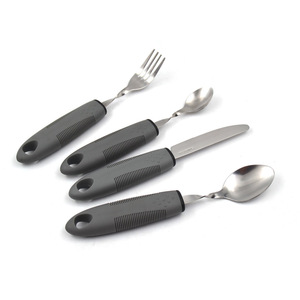 Juego de Cubiertos Adaptables para Personas Mayores con Artritis, Parkinson o Discapacidad, Cubiertos Flexibles Sin Peso, Utensilios para Comer Cómodamente - Product Image 4