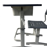 2025 Usine En Gros De Haute Qualité Réglable Hauteur École Bureau Et Chaise Ensemble