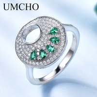 Pas cher prix Nano émeraude bague en argent en forme de larme bijoux féminins 925 bague en argent Sterling avec pierres précieuses