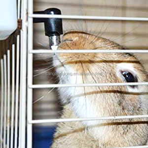 YYB Mascotas pequeñas Conejitos Hámsteres Conejillos DE INDIAS Erizos Chinchillas Ratones y ratas <span class=keywords><strong>Bebedero</strong></span> para conejos de animales pequeños con boquilla sin goteo - Product Image 5