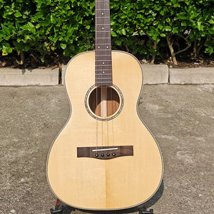 Brand Factory High Quality Handmade 38 Inch All Solid Guitar 4 <b>String</b> Tenor Acoustic Guitar for Music Lovers - Product Image 1