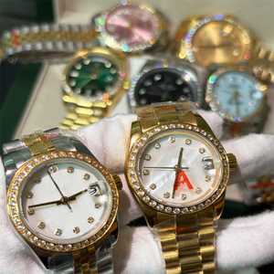 La lunette de Moissanite mécanique pour hommes la plus populaire passe le test de diamant verre de cristal de saphir 8215 montre mécanique automatique - Product Image 2