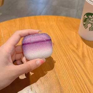 Ốp Tai nghe kim cương giả lấp lánh sang trọng cho Apple Airpods 1 2 3 <span class=keywords><strong>4</strong></span> Pro 2 Ốp bảo vệ chống sốc (màu xanh đậm) - Product Image 3