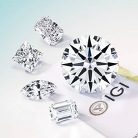 Toptan Gevşek Elmaslar Fabrika Fiyatı DEF VS 2x3mm~5x7mm Armut Şeklinde Mele Laboratuvar Üretimi Elmas
