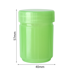 Tarro inhalador de aceite esencial aromático de hierbas pequeño vacío 5g botella verde inhalador nasal de hierbas tailandesas contenedor de embalaje con tapa de rosca - Product Image 1
