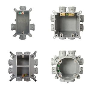 Single Gang Non-Metallic Round <strong>Ceiling</strong> <strong>Box</strong> Extender Plastic Octagon <strong>Extension</strong> Ring Electrical Wall Outlet <strong>Box</strong>