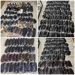 4c afro kinky tóc con người ren phía trước tóc giả bán buôn nguyên Brazil, trinh nữ nhân tóc giả tự nhiên với phía trước ren cho phụ nữ da đen - Product Image 5