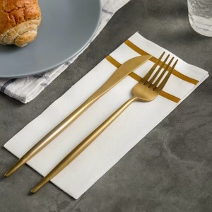 Sıcak satış ucuz toptan 50*70CM 100% pamuk otel masa örtüleri yemek peçeteleri keten - Product Image 2