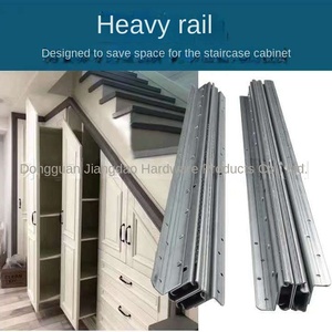 Support d'angle à double couche robuste A15 en acier laminé à froid, rail coulissant épaissi silencieux, capacité de <span class=keywords><strong>charge</strong></span> 100-200 <span class=keywords><strong>kg</strong></span> - Product Image 2