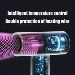 <span class=keywords><strong>Secador</strong></span> <span class=keywords><strong>de</strong></span> <span class=keywords><strong>pelo</strong></span> súper portátil <span class=keywords><strong>de</strong></span> alta velocidad con carga USB inalámbrico <span class=keywords><strong>de</strong></span> 2600mAh, plegable e iónico, aire frío/caliente, potencia <span class=keywords><strong>de</strong></span> <span class=keywords><strong>2600W</strong></span> para uso doméstico - Product Image 5