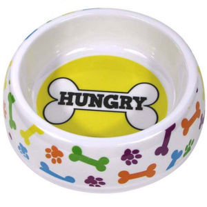 Bol pour animaux de compagnie en mélamine à imprimé léopard, base antidérapante, plat d'alimentation pour <span class=keywords><strong>chat</strong></span> et chien S/M/L - Product Image 3