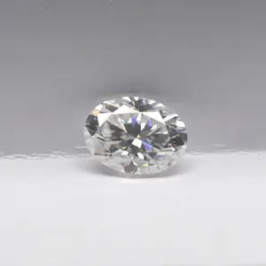 Wholesale Diamonds loose moissanite stones Jewellery White Oval cut DEF Manufacturer Moissanite