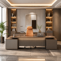 Nouveau Bureau de Direction en MDF 2026 – Ensemble de Mobilier Complet en Gros pour Projets de Bureau et Clients Acheteurs en Gros