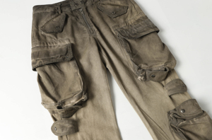 <span class=keywords><strong>Pantaloni</strong></span> da <span class=keywords><strong>uomo</strong></span> <span class=keywords><strong>con</strong></span> etichetta personalizzata da strada <span class=keywords><strong>pantaloni</strong></span> Cargo Vintage elasticizzati sporchi e lavati <span class=keywords><strong>Jeans</strong></span> <span class=keywords><strong>con</strong></span> tasche-<span class=keywords><strong>Jeans</strong></span> Cargo da nave - Product Image 6