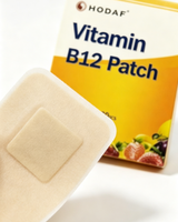 Patch transdermique de vitamine B12 à marque privée, 30 unités – Favorise le niveau d'énergie et le bien-être du système nerveux, absorption cutanée
