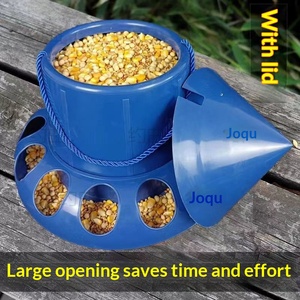 Chicken Trough Leakage <strong>Feeder</strong> for Chicken/<strong>Duck</strong>/Goose/Quail/Pigeon Anti-scattering Round Design Lightweight - Product Image 3