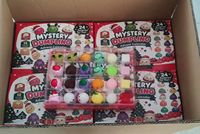 Calendrier de l'Avent Squishy Noël 2026, Boîte Surprise Compte à Rebours 24 Jours, Jouet Anti-Stress Squishy, Cadeau de Noël pour Enfants