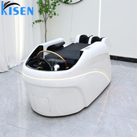 Fauteuil de coiffure thaïlandais de haute qualité pour salon, lit de lavage à air comprimé, fauteuil de massage électrique 4D pour spa capillaire complet