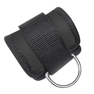 สายรัดข้อเท้าแบบปรับได้สำหรับเครื่องออกกำลังกายแบบสายเคเบิล พร้อมแผ่นรองรับแรงกระแทกคุณภาพพรีเมียม สำหรับการออกกำลังกายกล้ามเนื้อขาด้วยยางยืดต้านทาน - Product Image 4