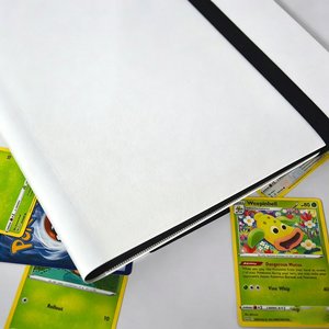 Kpop Game Trading Card Binder Custom 9 <b>Pocket</b> PP Covered Leather Cover A6 Size Holds 360 MTG YGO Cards-Factory Produced - Product Image 2
