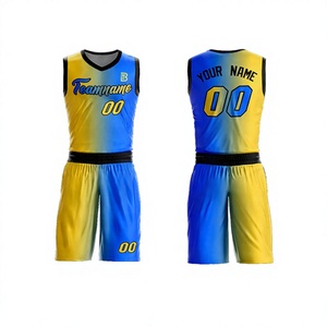 Uniforme de basket-ball de qualité supérieure pour homme Uniforme de sport respirant et personnalisé Design personnalisé - Product Image 1