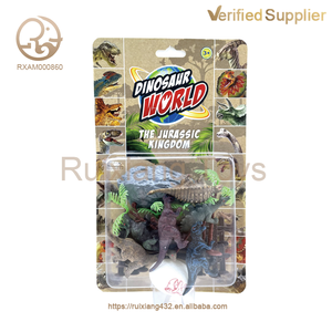 Mini PVC 10 pièces Modèle de dinosaure Mignon Simulation d'animal Petites figurines Jouets éducatifs pour enfants Cadeaux pour garçons et filles Jouets pour enfants - Product Image 4