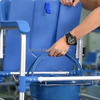 Vente en gros fournisseur chinois fauteuil roulant fauteuil de douche fauteuil de chevet fauteuil de toilette Portable siège de toilette à vendre