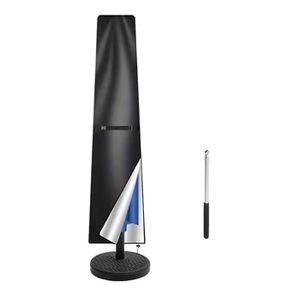 Housse de table de patio rectangulaire d'extérieur avec trou pour parasol - Product Image 1