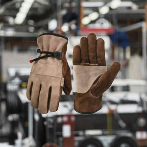 Gants de travail de sécurité à écran tactile pour électriciens, isolés basse tension, certifiés EN388, en cuir, robustes, prix usine - Product Image 3