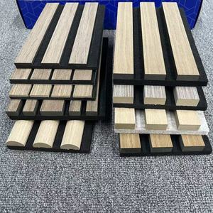 Paneles Acústicos Resistentes al Fuego, Paneles Acústicos Modernos de MDF, Alta Reducción de Ruido <span class=keywords><strong>para</strong></span> <span class=keywords><strong>Aislamiento</strong></span> Acústico de Paredes Interiores, Salas de Estar - Product Image 1
