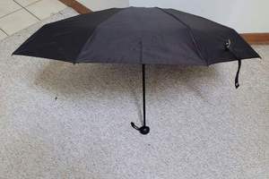 Mini 5-<b>Fold</b> Portable Umbrella with Alloy Ribs Custom Logo Dual-Use Sun & Rain UV Protection Customizable Color - Product Image 4