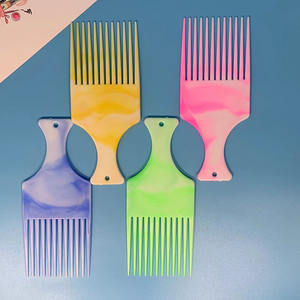 Peignes à dents fines en gros pour fabricants, peignes à insertion, peignes à poings, peignes à huile en plastique pour coiffure Ysj631 - Product Image 2