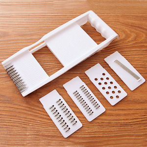 Wholesale multi-functional <b>vegetable</b> slicer 4-piece set, household kitchen shredder, manual slicer/grater. - Product Image 2