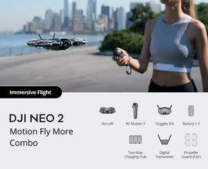 Neo 2 series <b>Drone</b> Motion Fly More Combo <b>4K</b> 60fps Pocket FPV <b>Drone</b> with RC Motion 3 Goggles N3 3 Batteries O4+ Transmission - Product Image 6