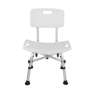 Bathroom Stool With Backrest And Armrests For Elderly And Pregnant Women Non Slip <b>Shower</b> <b>Chair</b> Toilet Seat Support - Product Image 4