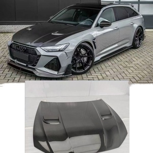 Pour <span class=keywords><strong>Audi</strong></span> <span class=keywords><strong>RS6</strong></span> C8 améliorée avec capot de style MSY en fibre de carbone sèche et kit carrosserie - Product Image 6