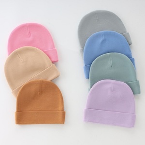 Chapeau pour bébé MIO Europe et Amérique pour garçons et filles, bonnet mignon à motif de dessin animé, chapeau en coton chaud tricoté pour nourrissons, coloré - Product Image 3