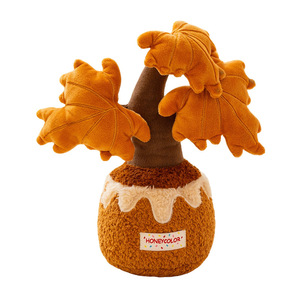EZBABY Peluche Adorable en Forme d'Arbre en Pot, Poupée Tournesol Artificielle, Plante en Peluche Longue avec Rembourrage en Coton PP, Hauteur 10-30cm, Parfumée - Product Image 1