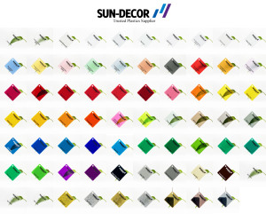 Service de découpe de feuilles acryliques sur mesure, taille et couleur personnalisées |   Plaque en PMMA coulé de 1 mm, 2 mm, 3 mm pour gravure laser de précision |   69 couleurs - Product Image 2