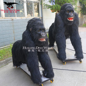 Vergnügung spark Lebensgröße Animatronic Gorilla Skulptur Zum Verkauf - Product Image 3