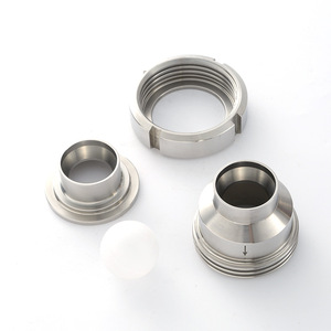 Raccord Sanitaire en Acier Inoxydable 304, Union Soudée SMS à Filetage Rond, Assemblage de Tubes Non Standard - Product Image 2