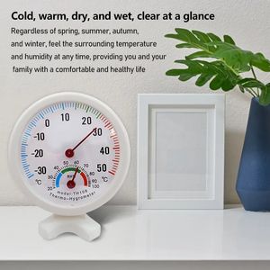 Mini thermomètre hygromètre en forme de cloche LCD balance numérique pour bureau à domicile mur Promotion montage outils de mesure de température intérieure - Product Image 3