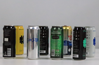 Récipients vides en aluminium pour boissons, canettes de bière, 25cl, 33cl, 50cl, 500ml, 12oz et 16oz, 1 pièce