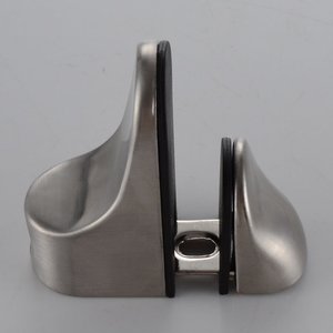 Étagère murale en <span class=keywords><strong>verre</strong></span> et bois réglable, support de deux pièces en métal massif, en nickel brossé, pour salle de bains et <span class=keywords><strong>douche</strong></span>, meilleure vente - Product Image 3