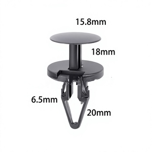Clip d'expansion de pare-chocs et de coffre pour voitures Buick, Ford, Chevrolet, 15,8 mm, 18 mm, 6,5 mm, 20 mm, fixation en PP pour réparation et remplacement - Product Image 1