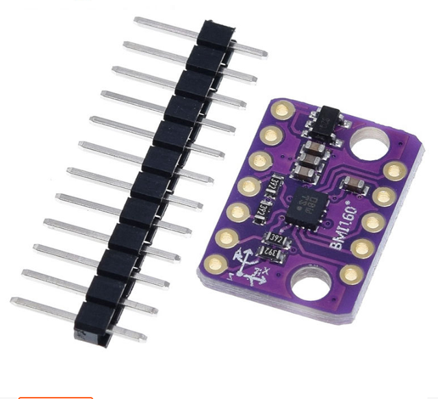 6DOF 6-axis Angular Velocity Gyroscope + Gravity Acceleration Sensor IICSPI GY-BMI160 Module